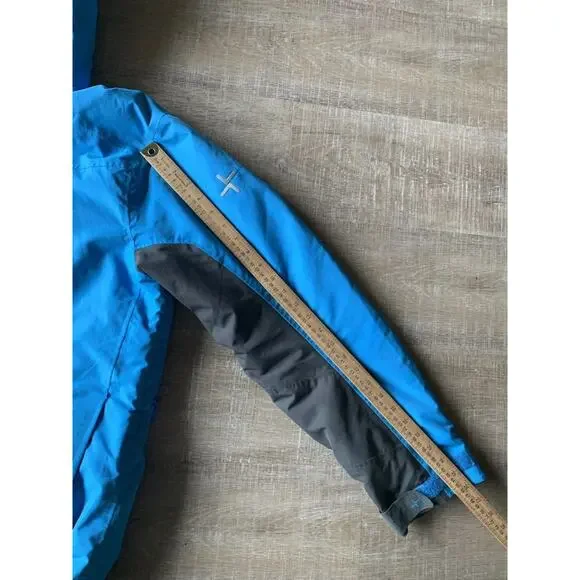 Cross Sweden Ski Jacket Mens L Insulated Snowboard Waterproof Blue Black - Picture 11 of 16